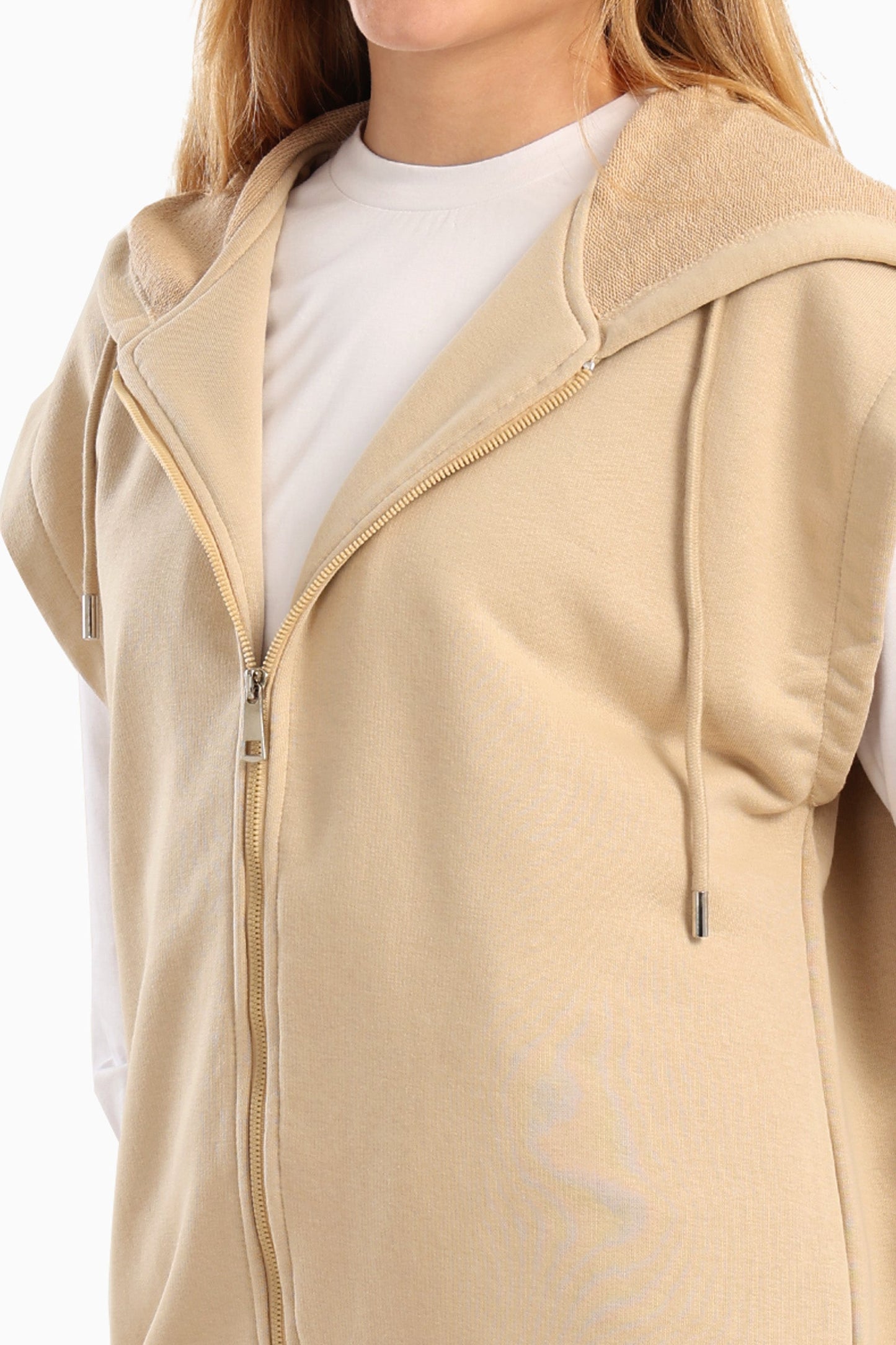 هودي صالة من مزيج القطن