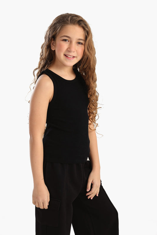 قميص داخلي مضلع للبنات