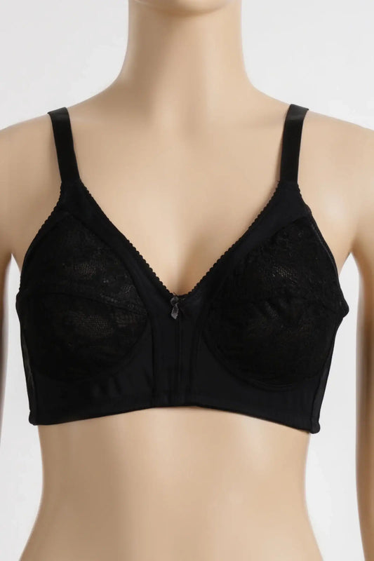 Lace Detail Soft Minimizer Bra