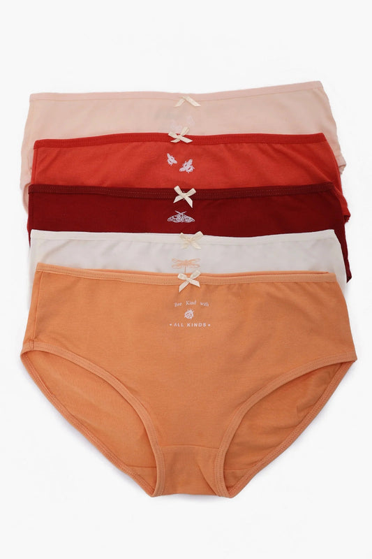 مجموعة من 5 سراويل داخلية للبنات