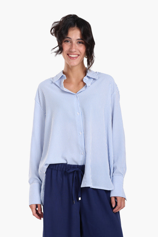 Striped Lounge Shirt