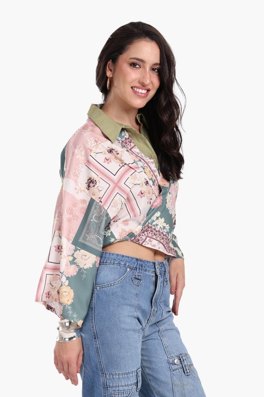 Floral Patchwork Kimono