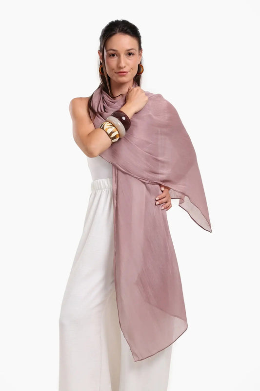 Organza Crinkle Scarf