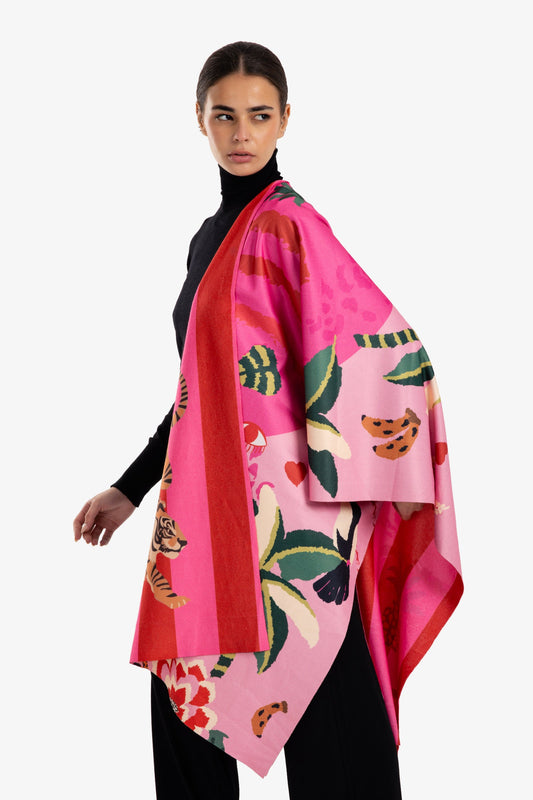 Double-Face Printed Scarf