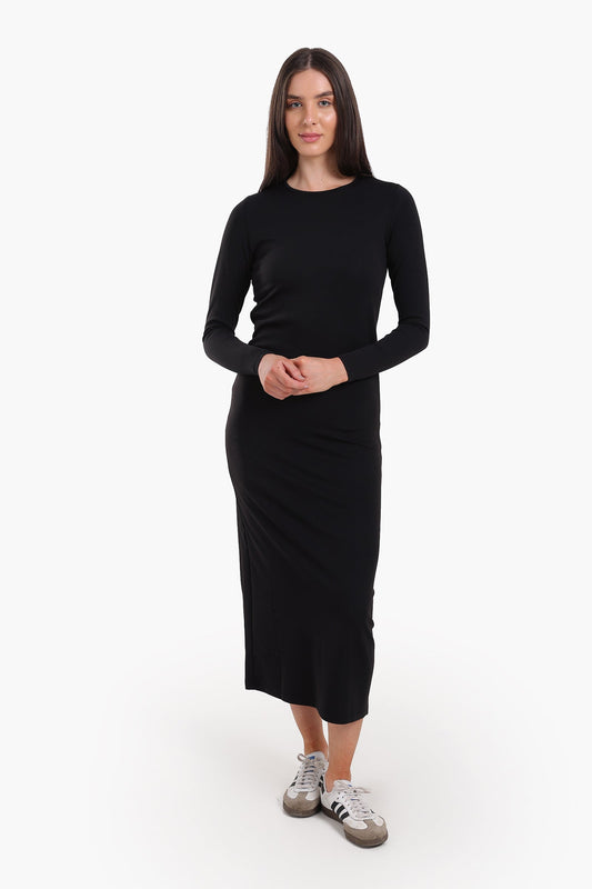 Chic Slim Fit Midi Dress