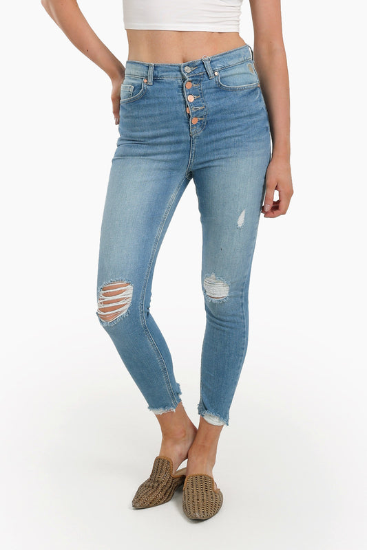 Ankle Length Skinny Jeans