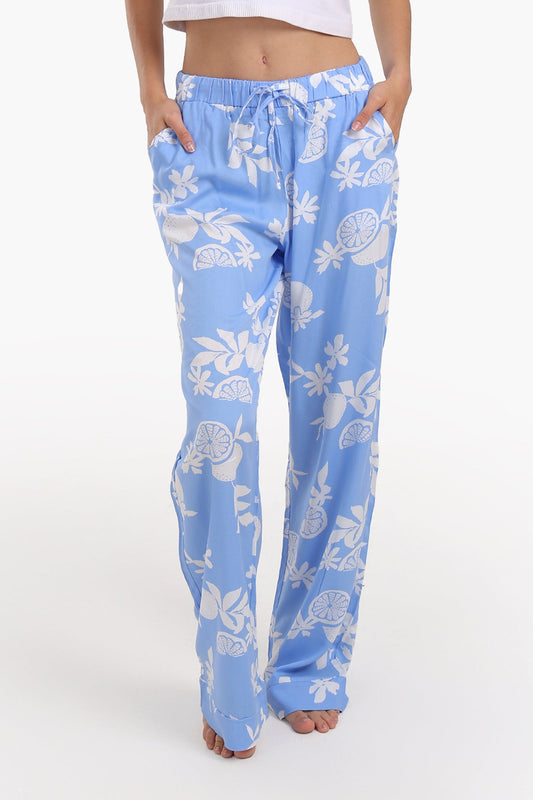 بنطلون بيجاما مطبوع من الفيسكوز