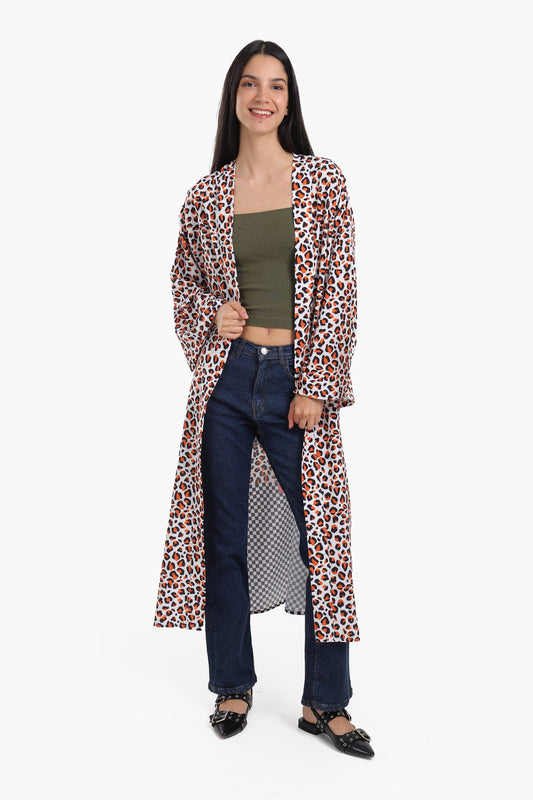 Artistic Multi Pattern Kimono