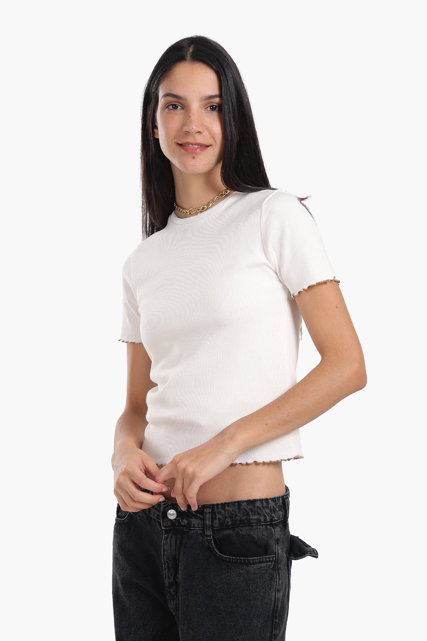 Top with Colored Edges