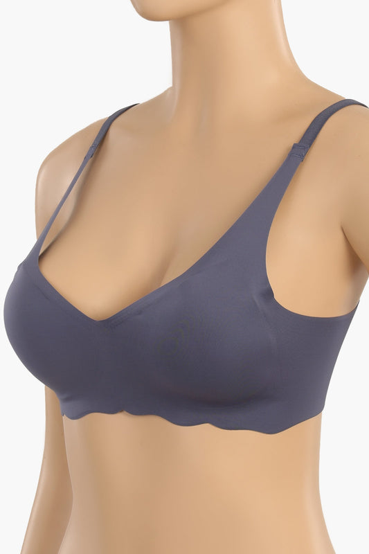 حمالة صدر ذات حافة مقطوعة بالليزر