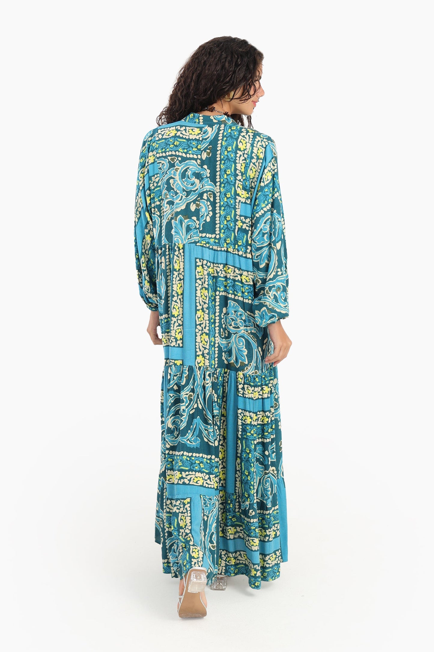 Chic Printed Maxi Dress