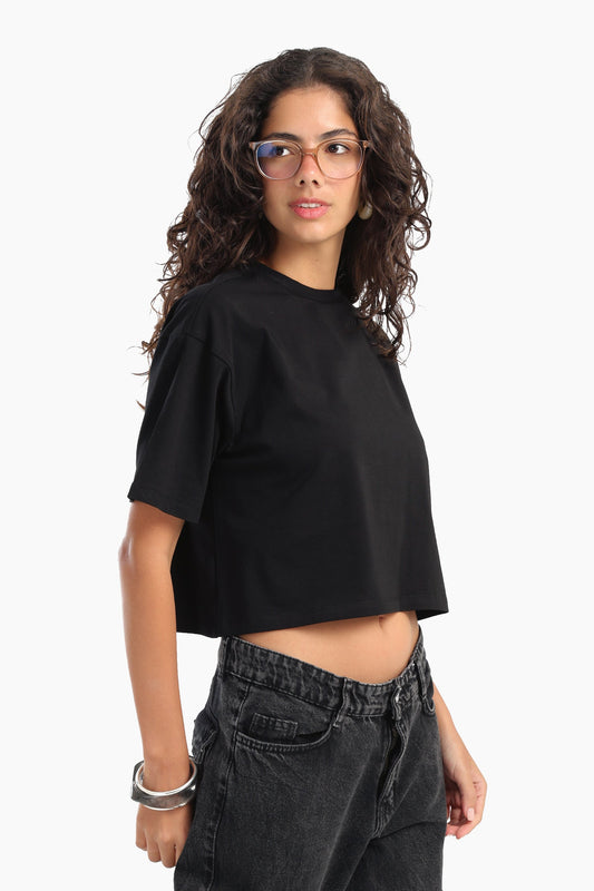 تي شيرت قصير سادة