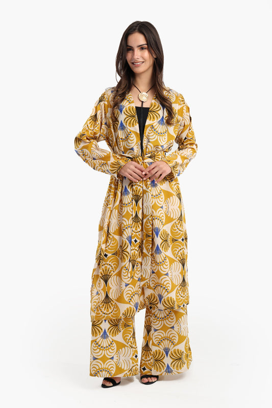 كيمونو قطني صيفي