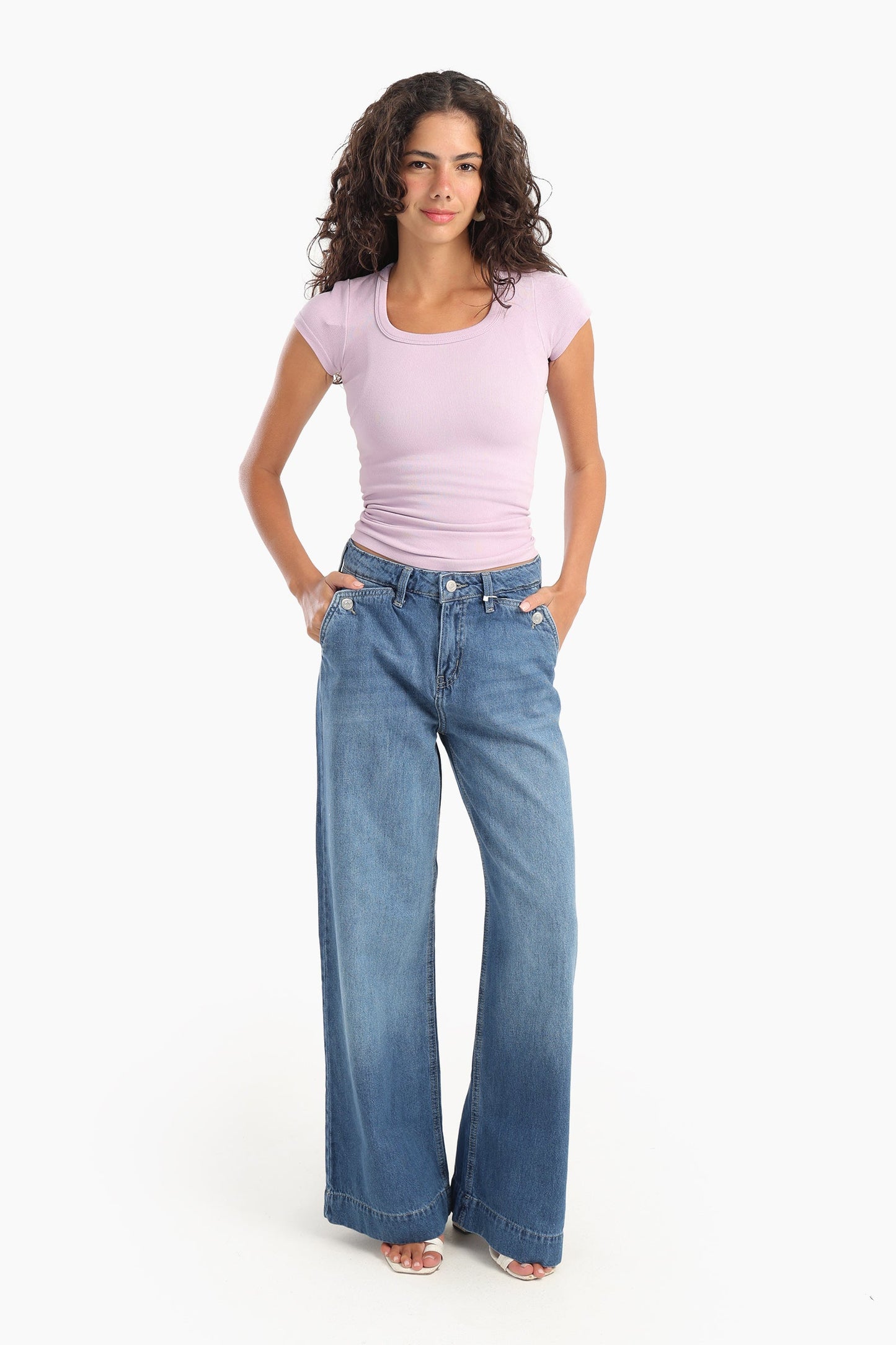 Ribbed Slim Fit Top