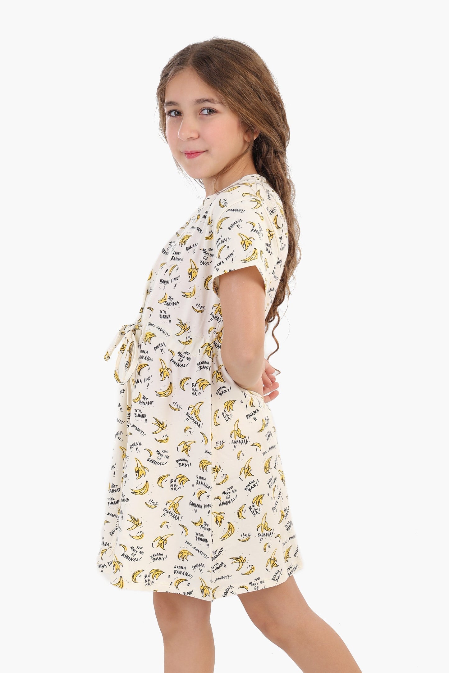 Bananas Print Nightgown for Girls