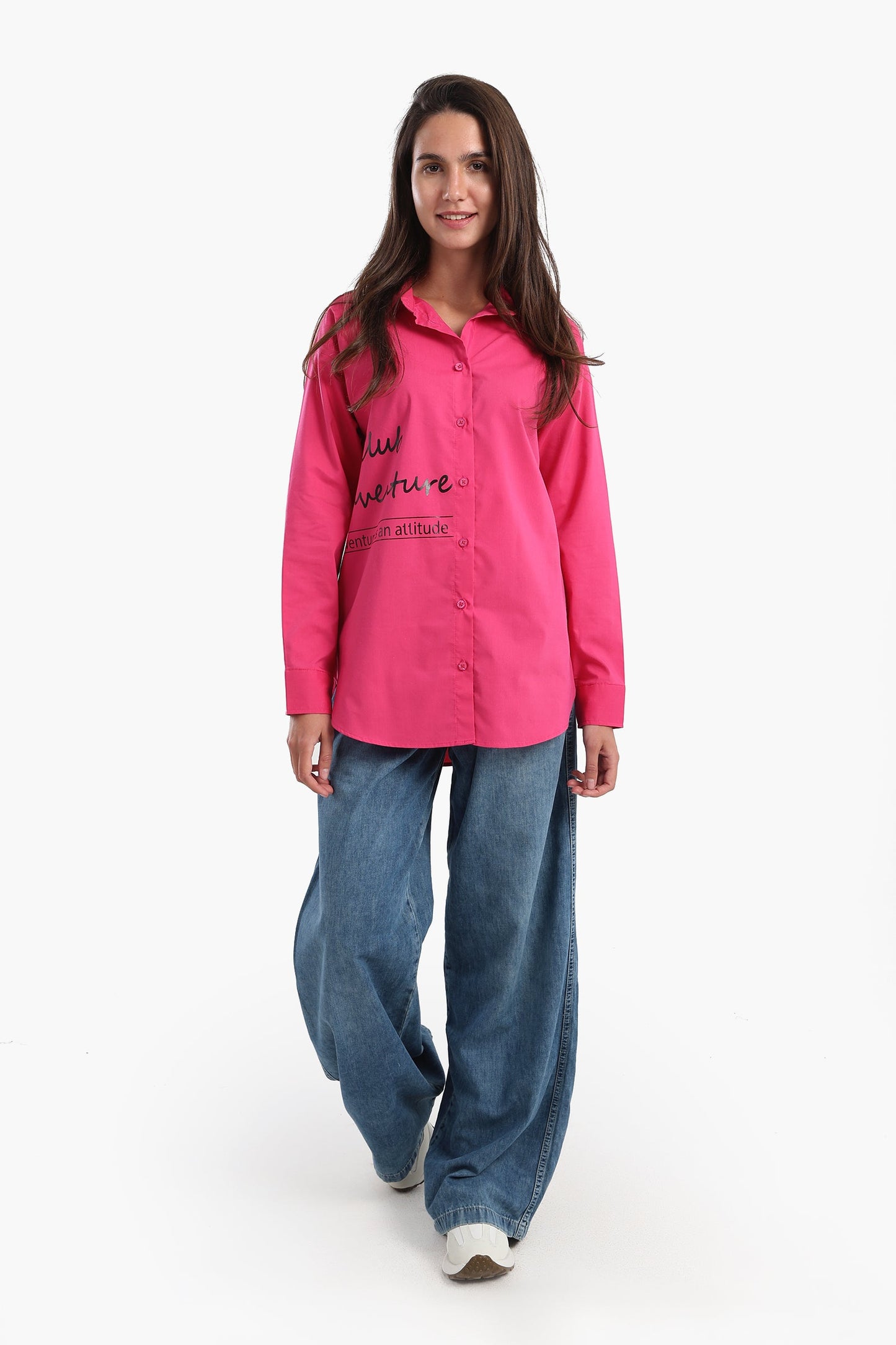 One Side Printed Shirt