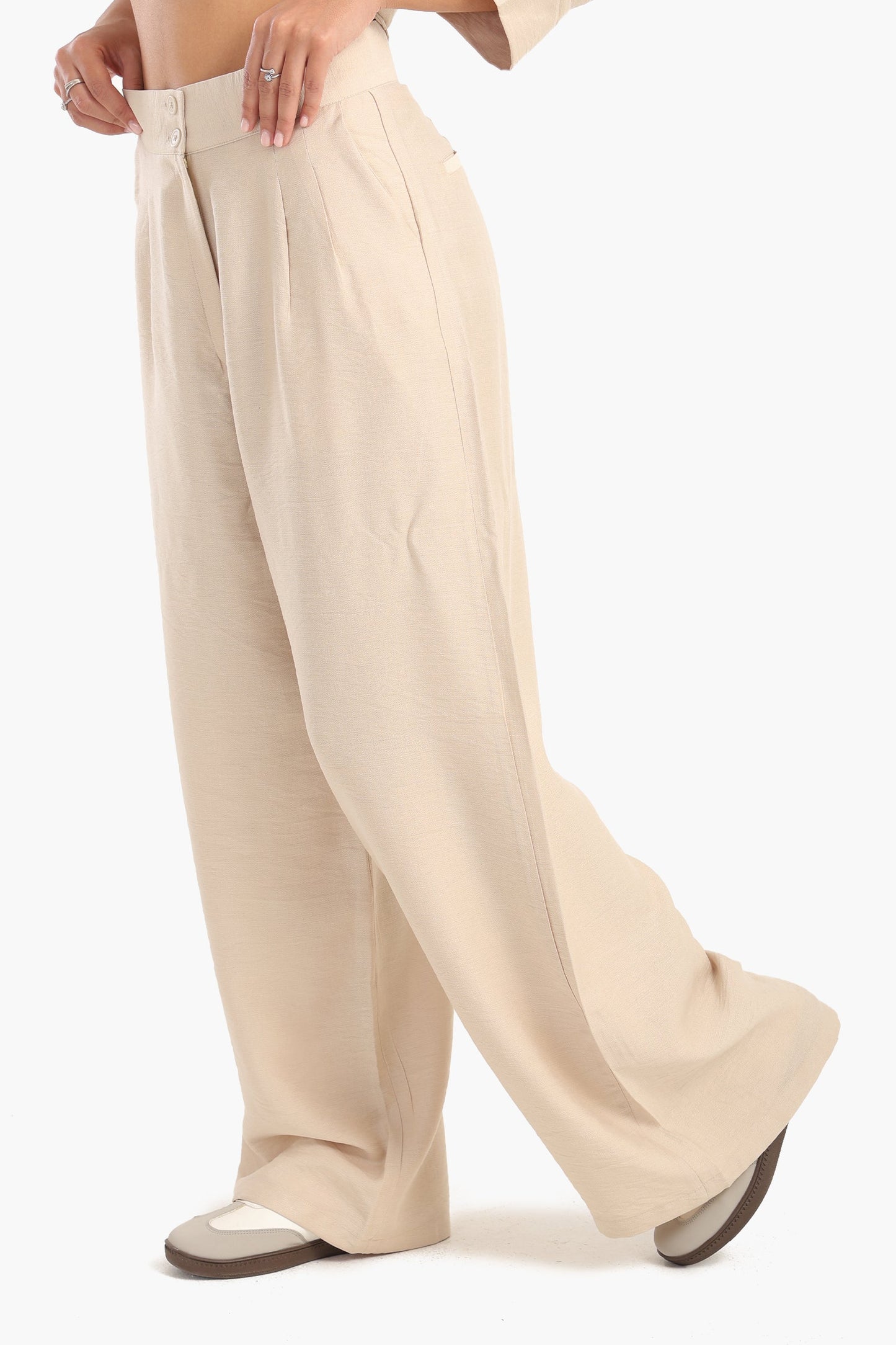 Wide Leg Tencel Pants