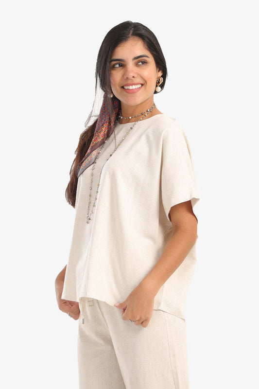 Elegant Solid Blouse