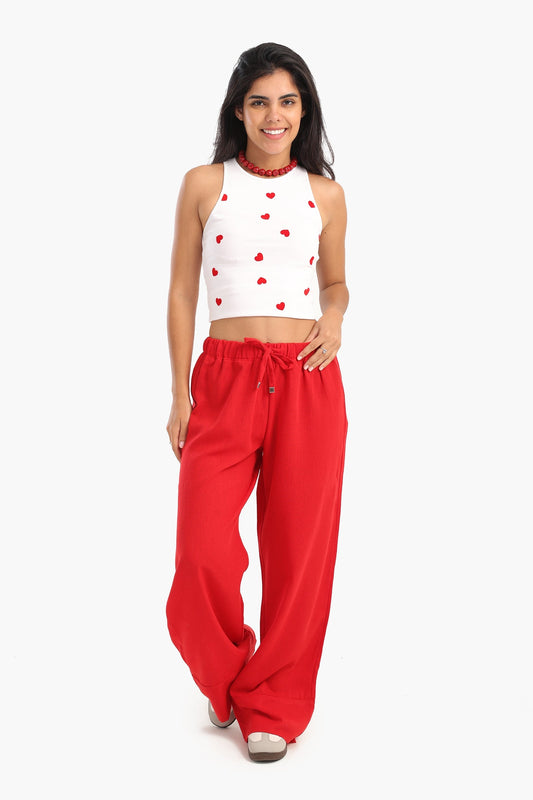 Tencel Wide Leg Pants