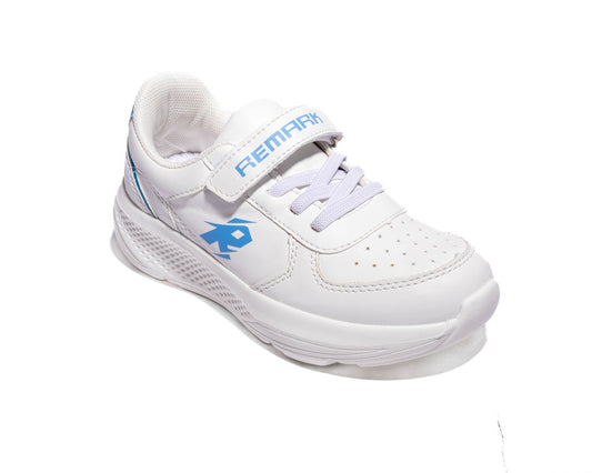 Remark White*Sky Blue Sports Sneakers for Boys