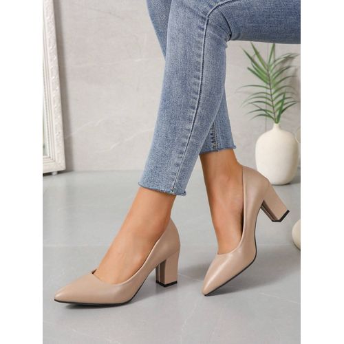 Cafe Latte Classy High Heels