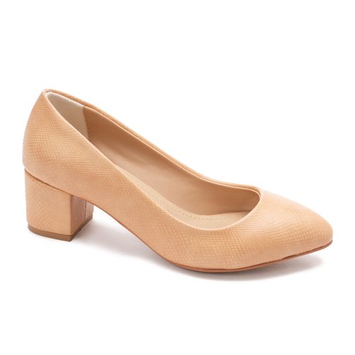 Classic Textured Leather High Heels