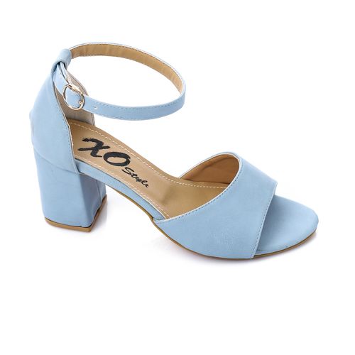 Round Toe Heeled Sandal