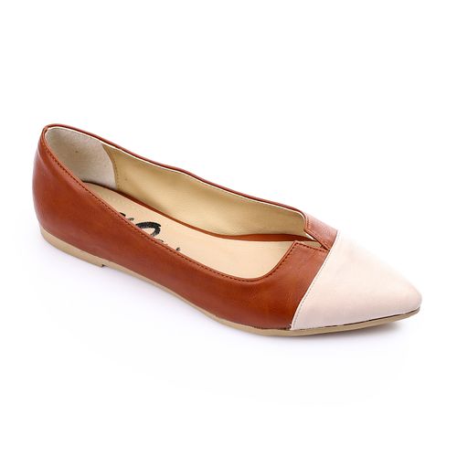 Havana Comfy Bi-Tone Ballerina