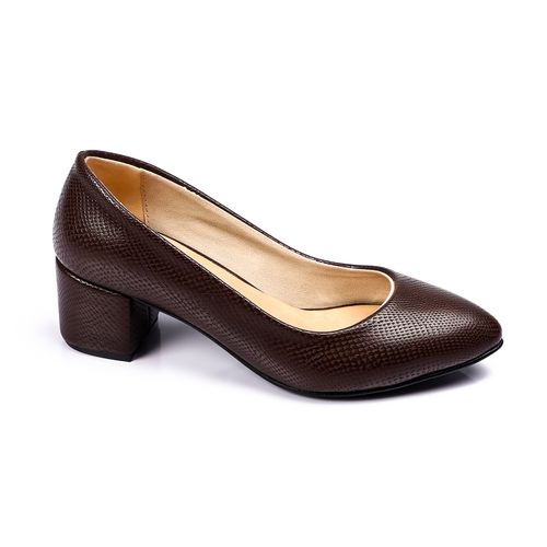 أحذية بكعب منفوخ