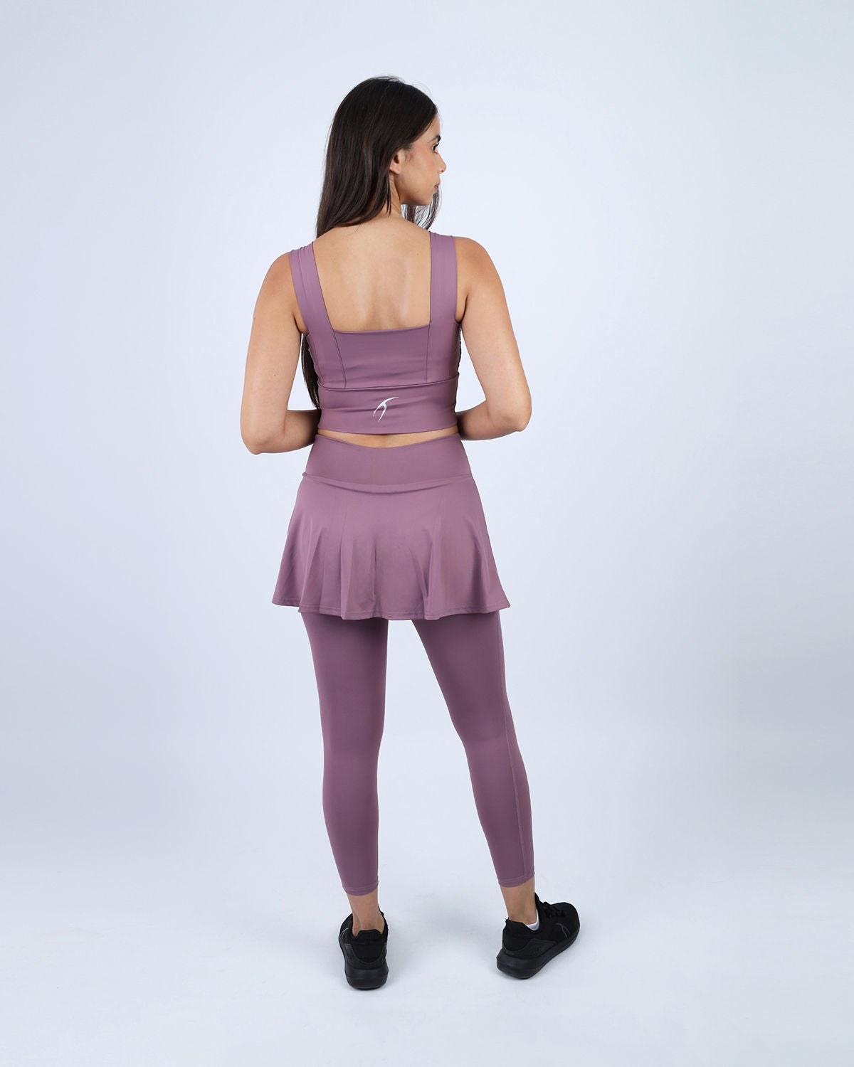 Dusty Purple Flexi Flair Skirted Leggings