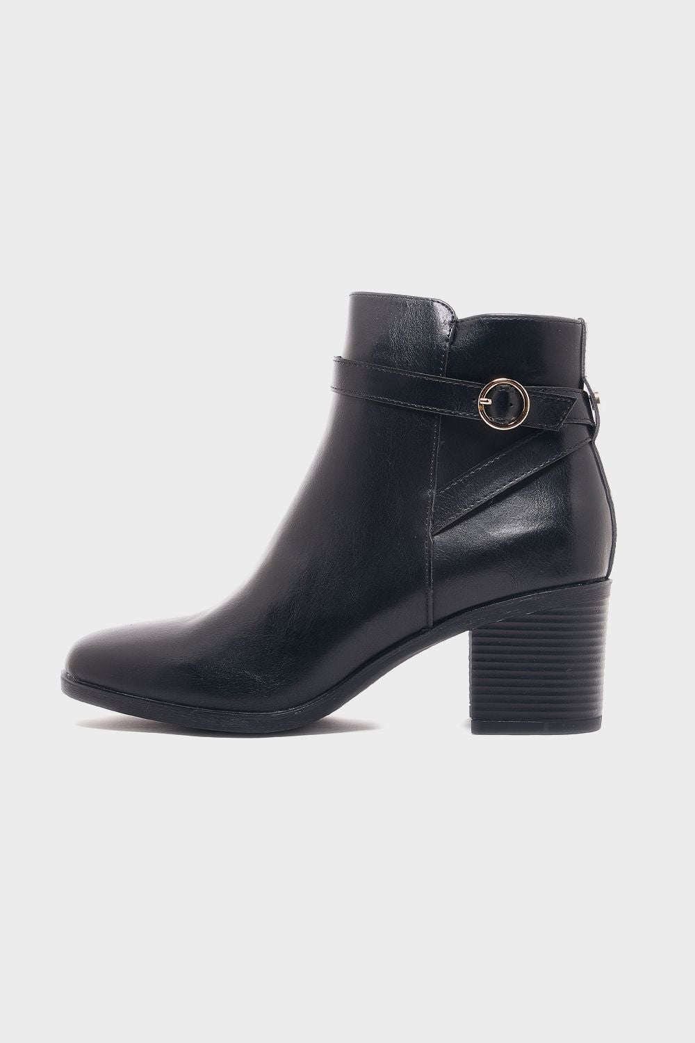 Classic Heeled Half Boots