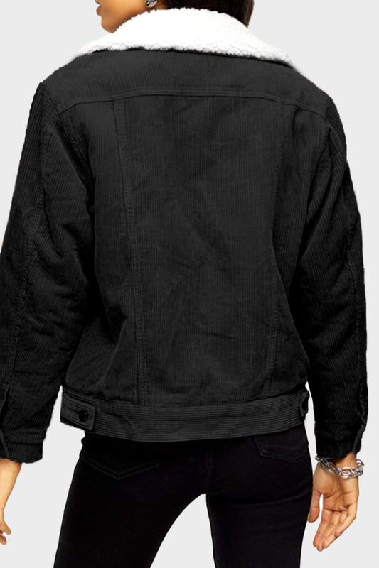 Front Pocket High Hips Jacket