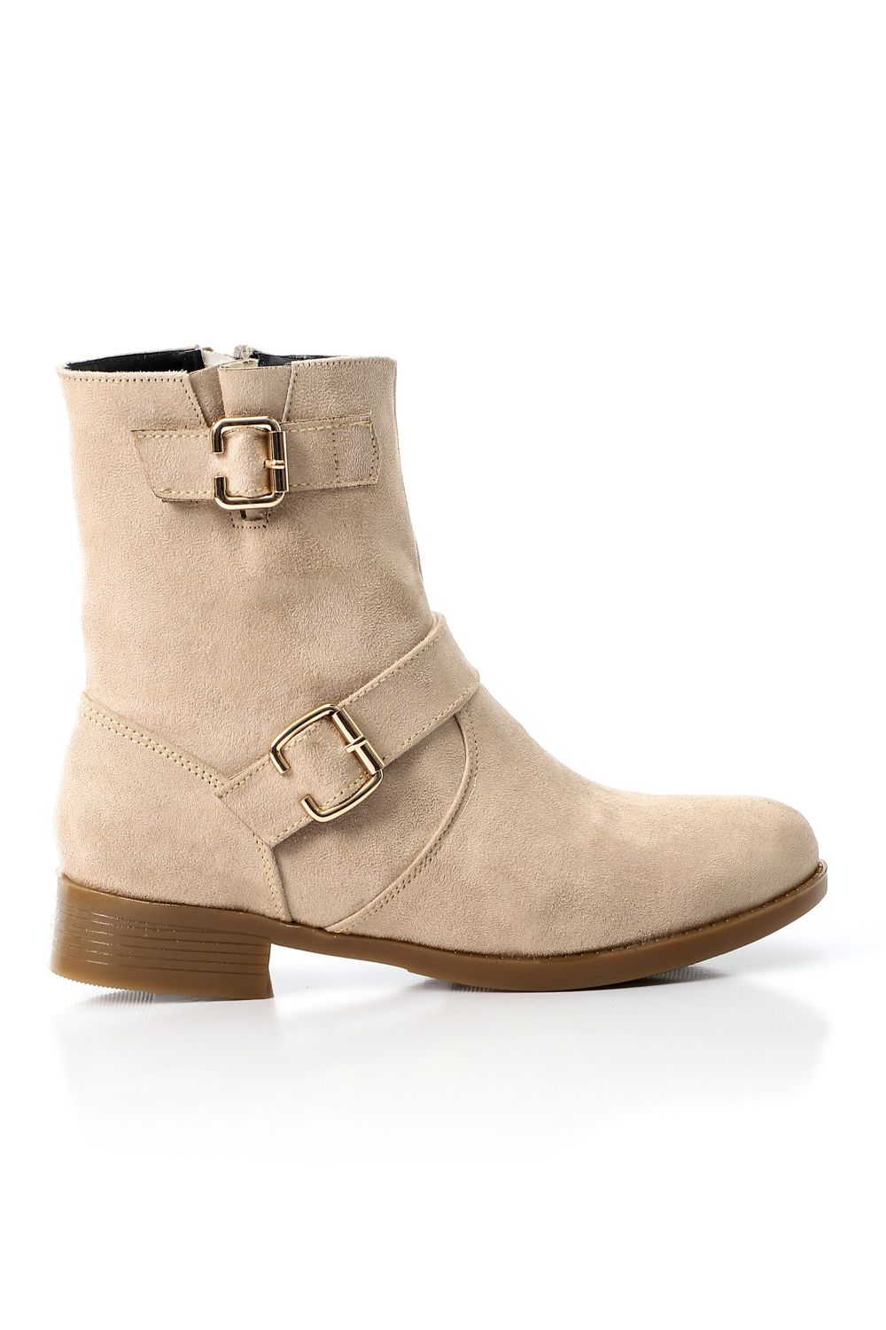 Suede Half Boot