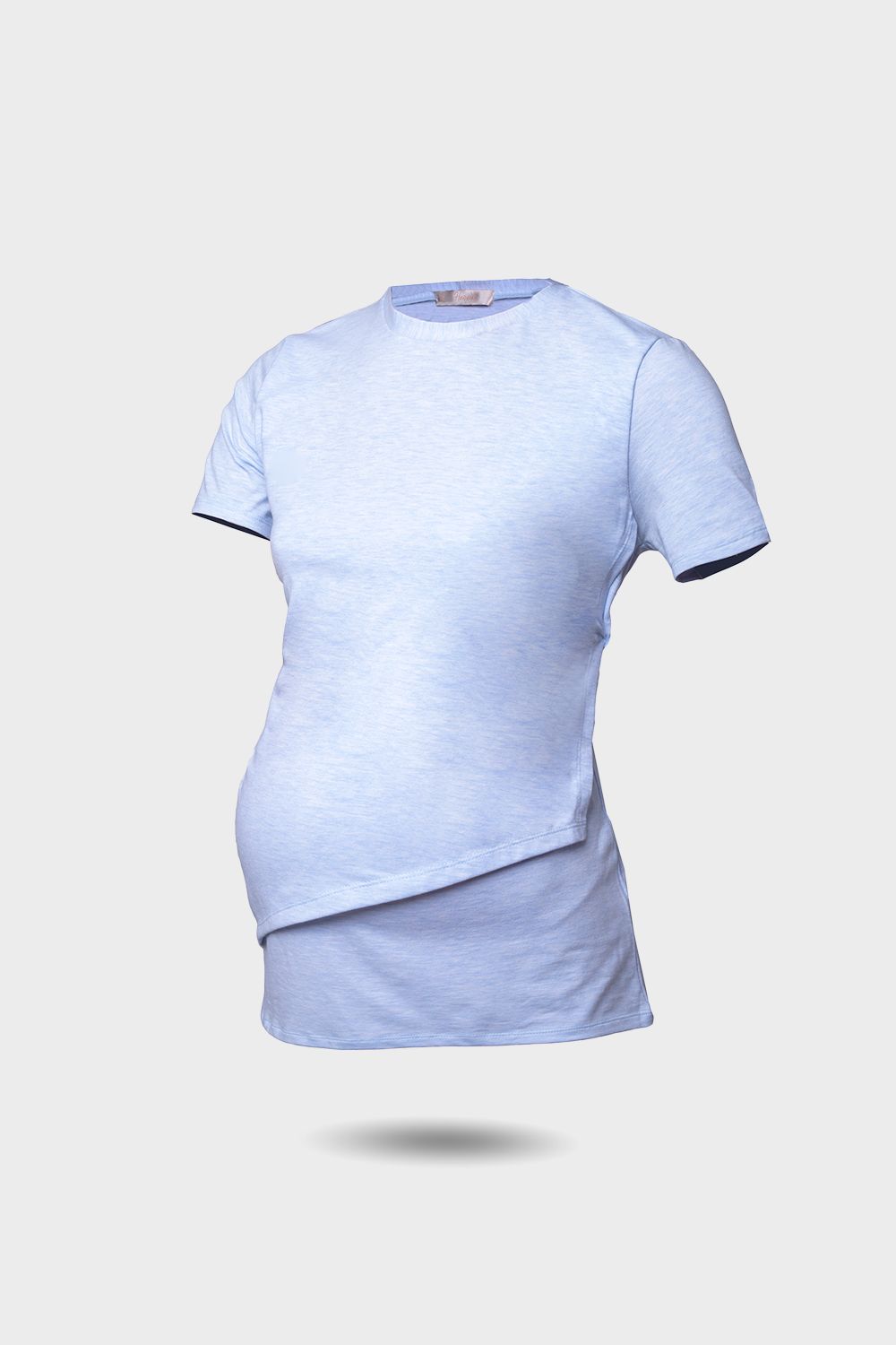Short Sleeve Side Diagonal T-Shirt