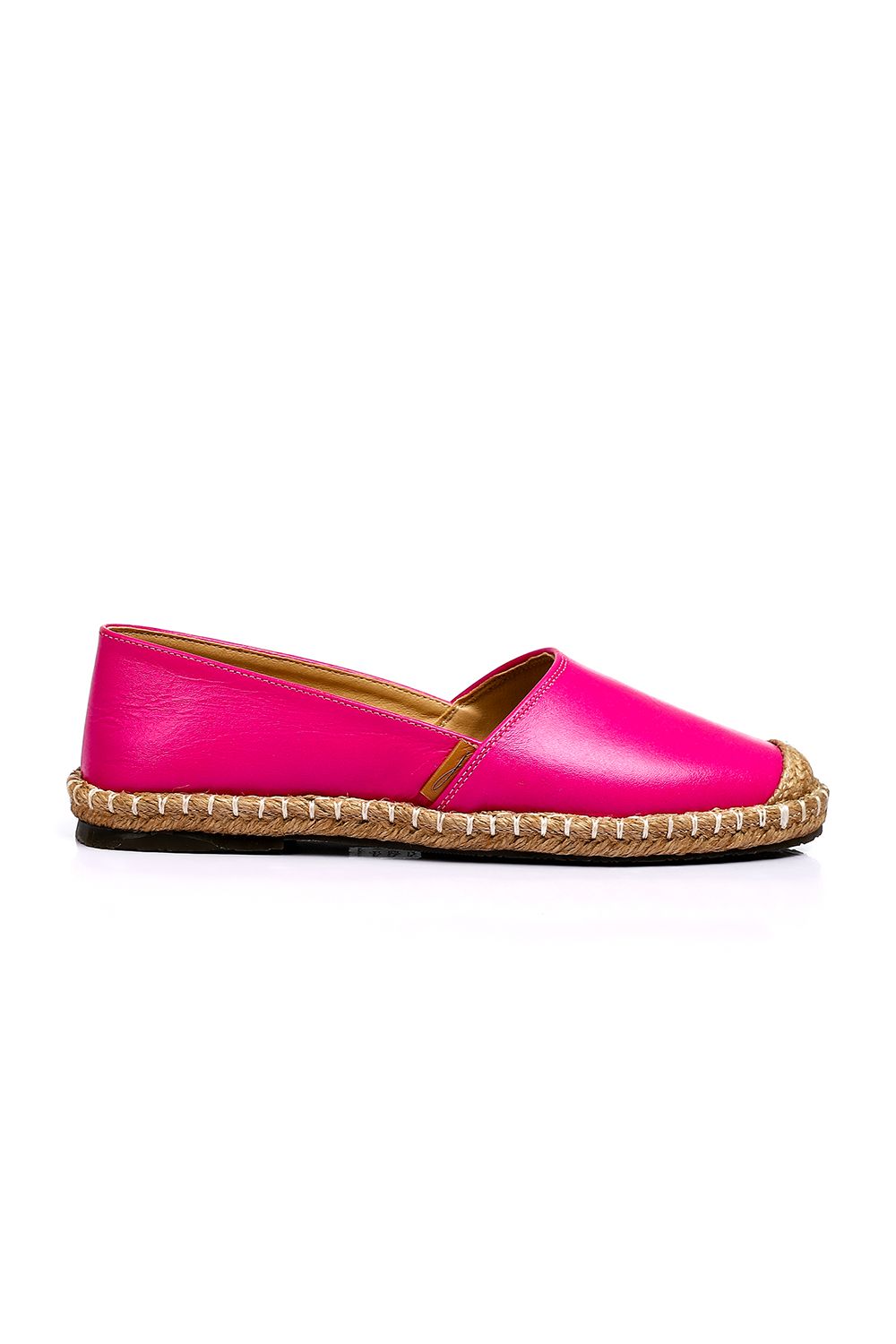 Metallic Espadrille with Straw Frame