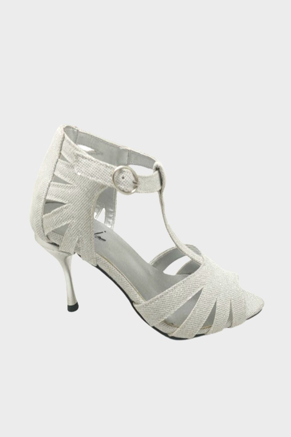 Side Slits Sandal with Small Front Open