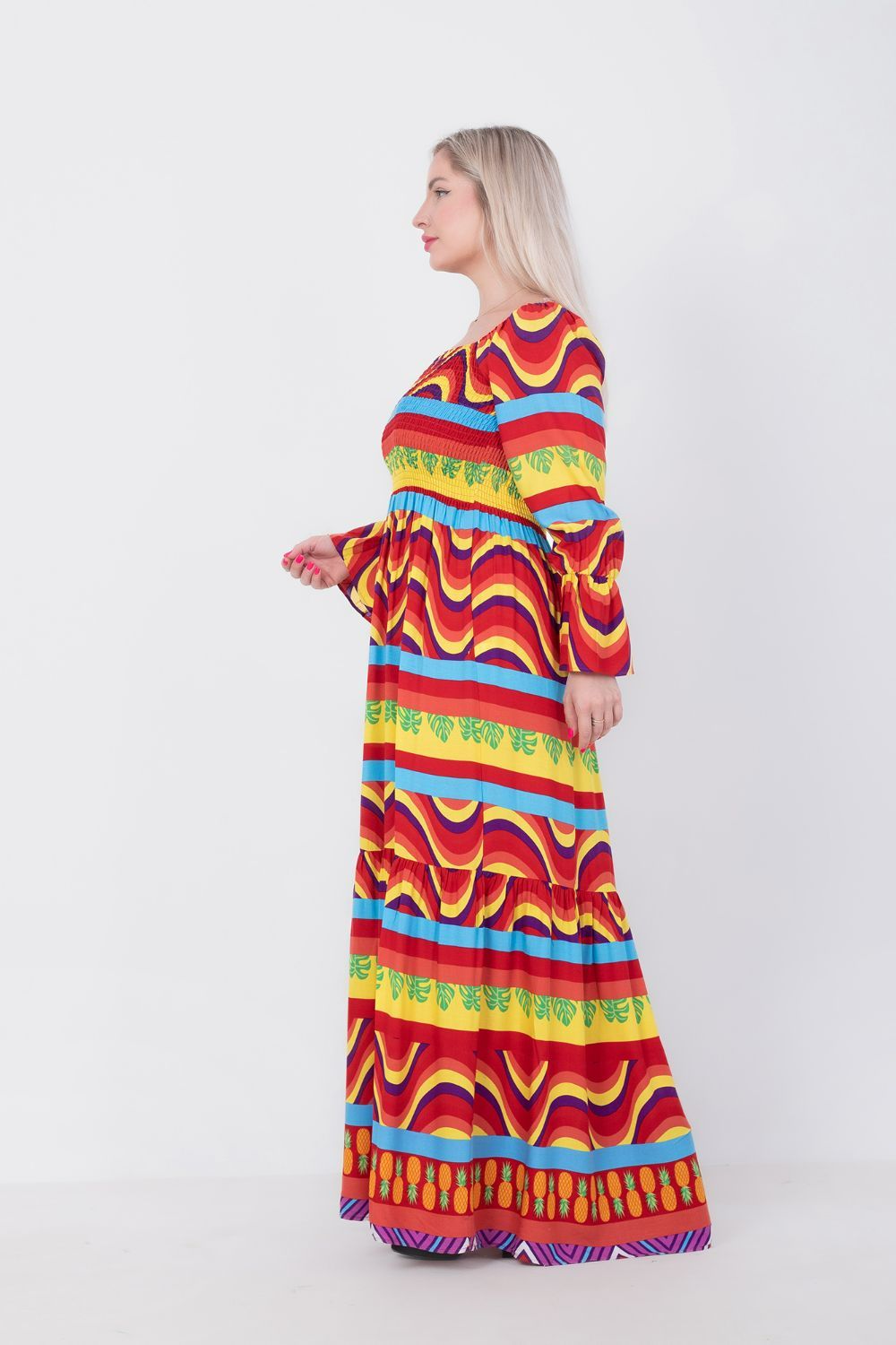 Colorful Maxi Dress