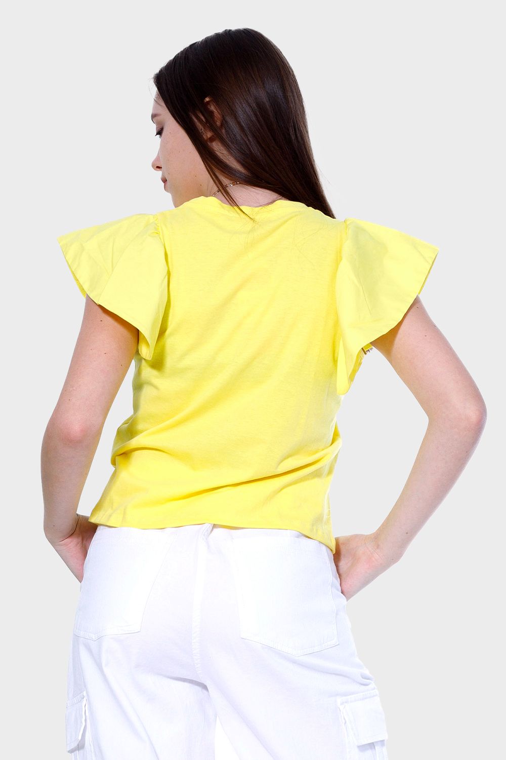 Ruched Sleeve Top