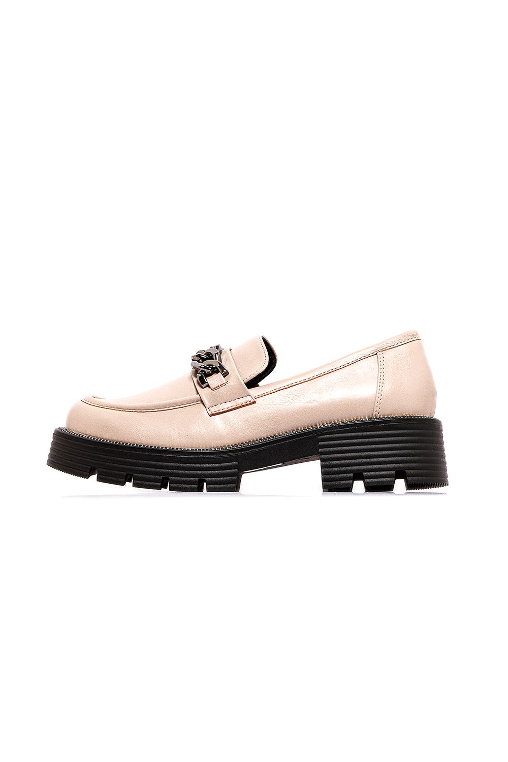 Metal Chain Flat Shoes