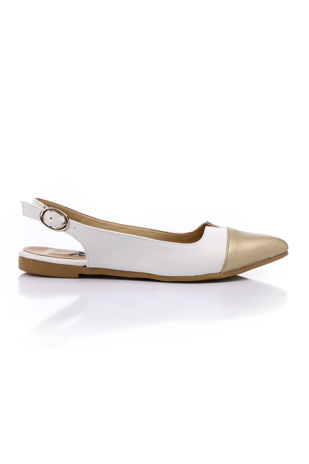 Slingback Bi-Tone Ballerina
