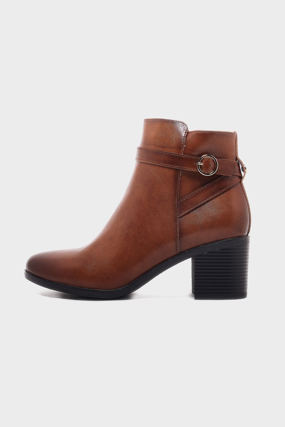 Classic Heeled Half Boots
