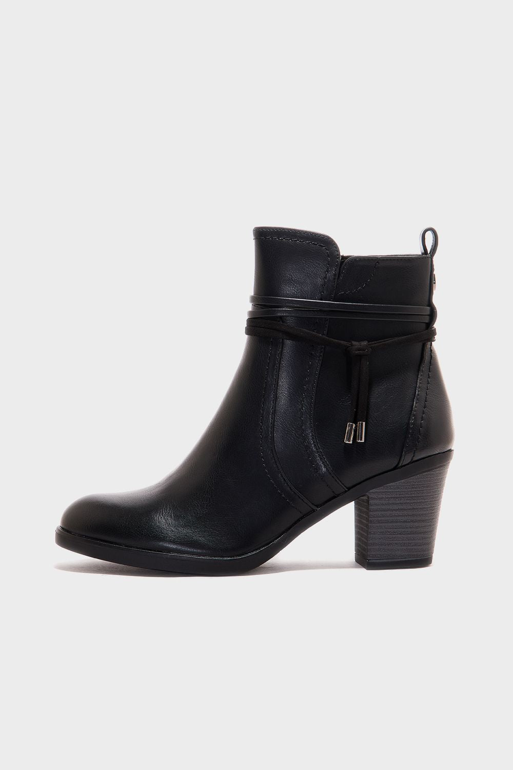 Stylish Heeled Half Boots