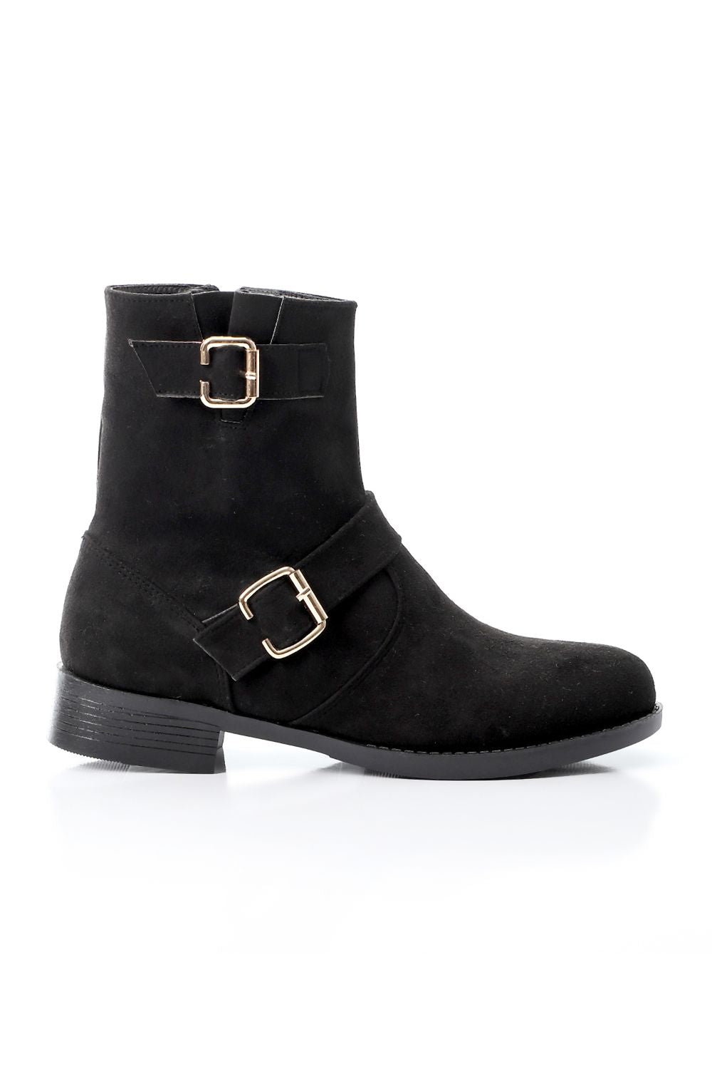 Suede Half Boot