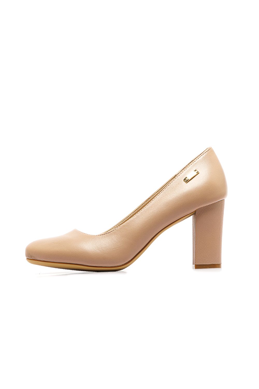 Classic Plain High Heels Rose Gold