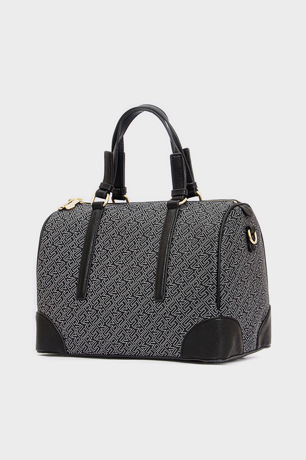 Self-Patterned Hand Bag
