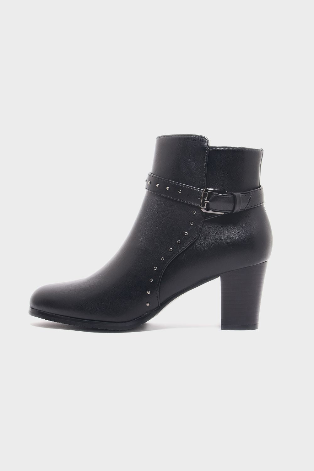 Fashionable Heeled Half Boots