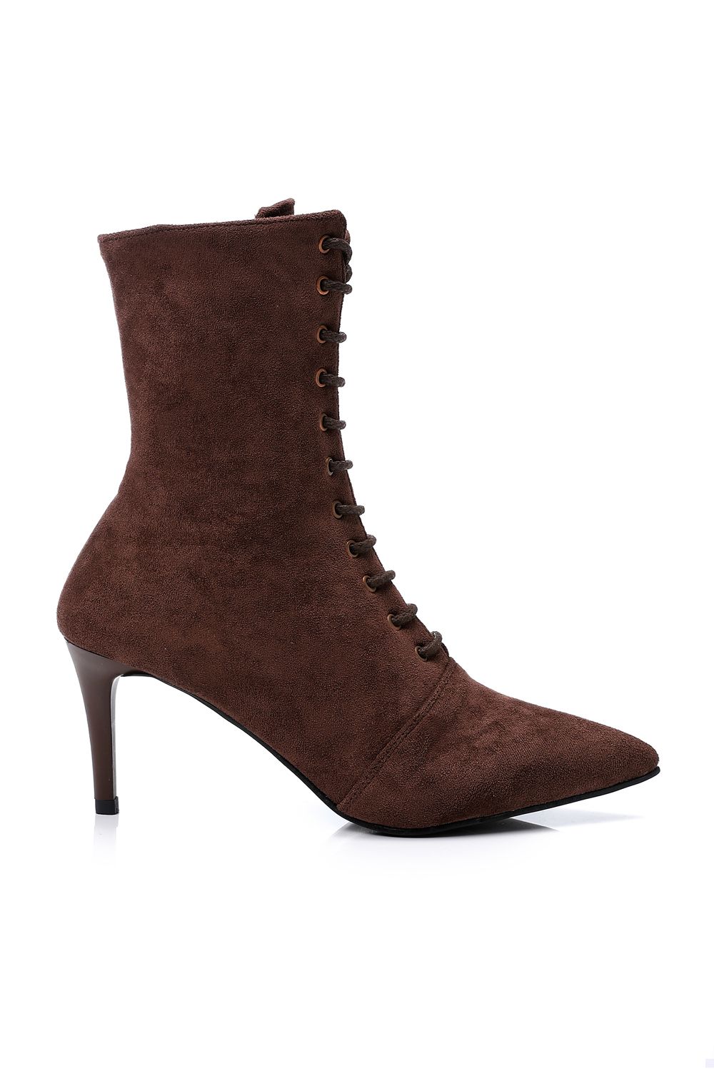 Elegant Pointed Toecap Heeled Boots