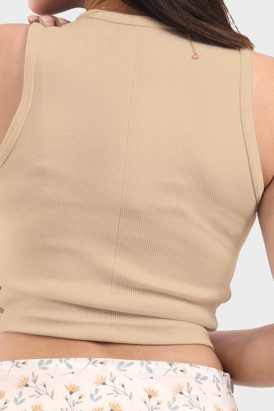 تانك توب مضلع كافيه