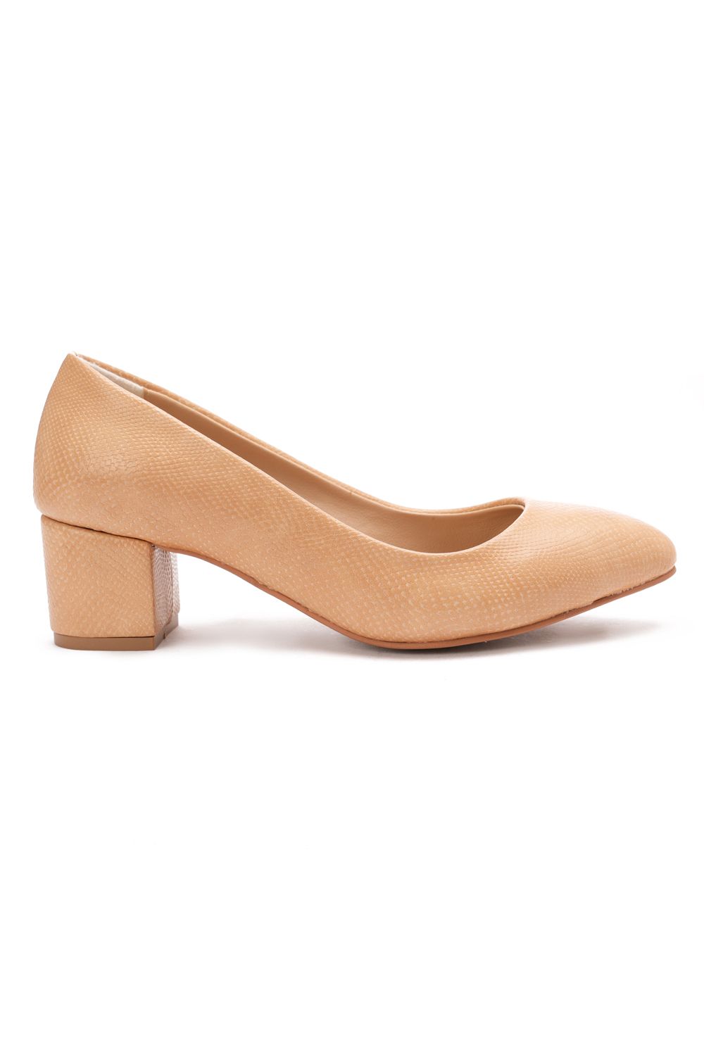 Classic Textured Leather High Heels