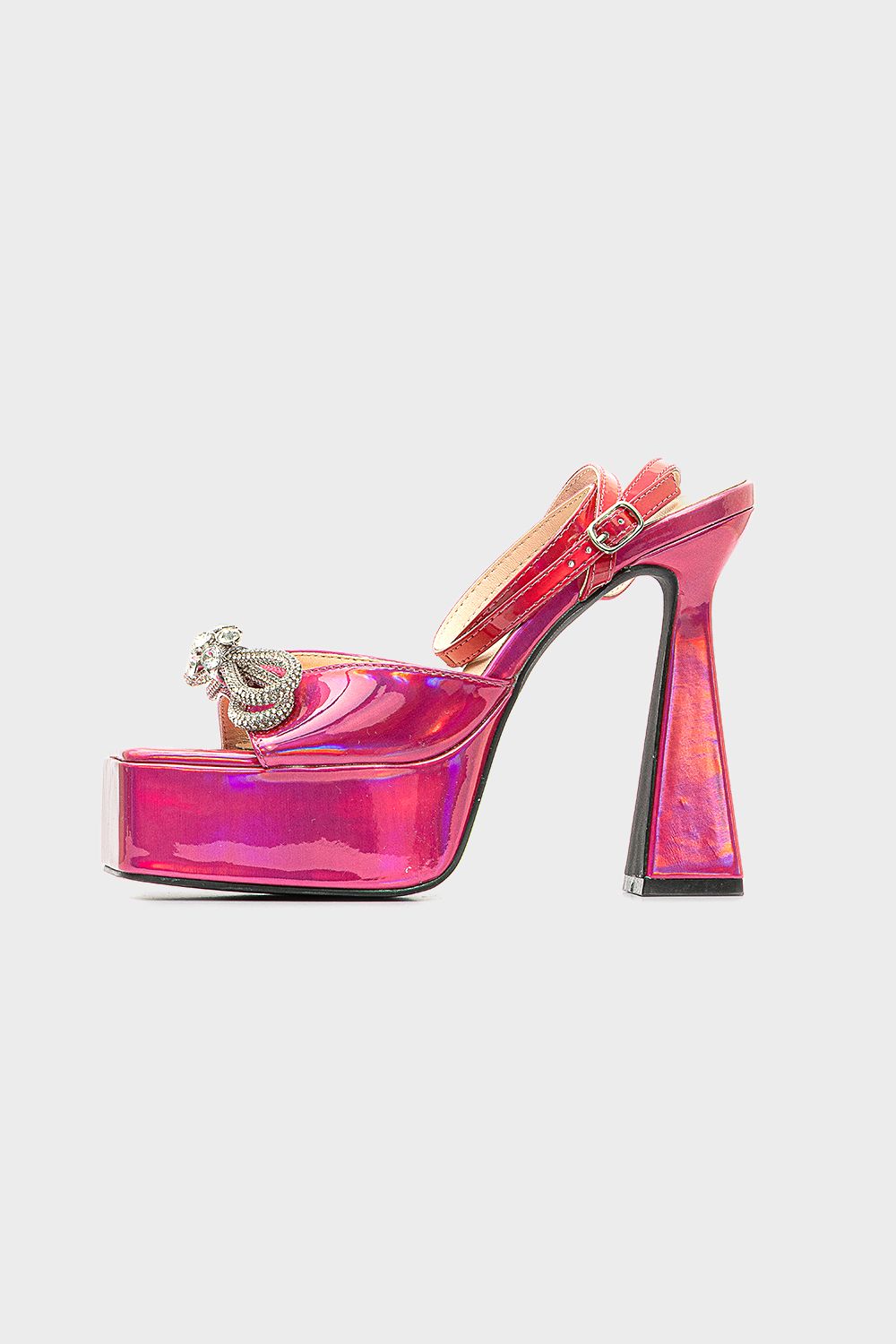 Holographic Soiree High Heeled Sandals